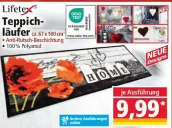 Norma Lifetex Teppich- läufer ca. 67 x 180 cm Angebot