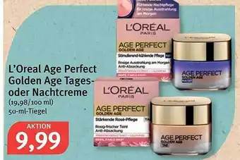 Feneberg L'oreal Age Perfect Golden Age Tages- Oder Nachtcreme Angebot