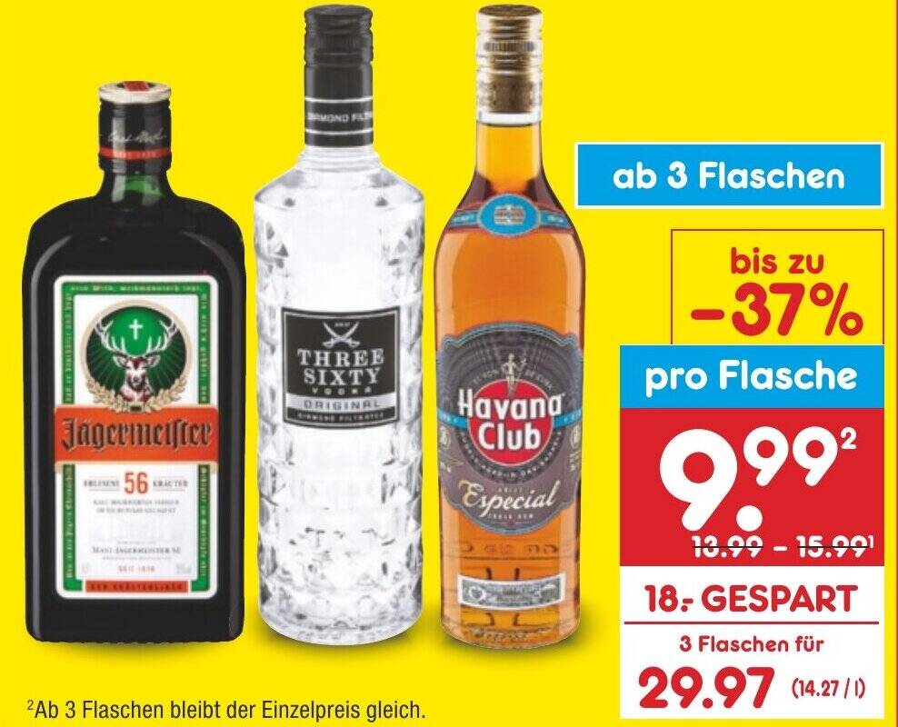 Faszinierend Jgermeister Angebot Netto Ebenbild