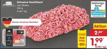 Netto Marken-Discount GUT PONHOLZ Schweine-Hackfleisch 500 g Angebot