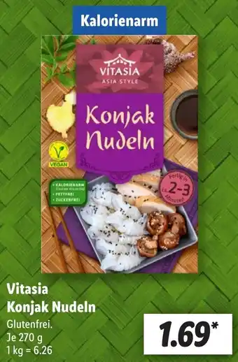 Lidl Vitasia Konjak Nudeln 270 g Angebot