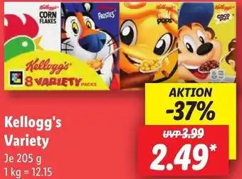 Lidl Kellogg's Variety 205 g Angebot