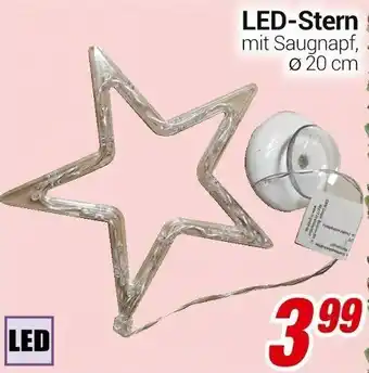 CENTERSHOP LED-Stern Ø 20 cm Angebot