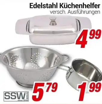 CENTERSHOP Edelstahl Küchenhelfer Angebot