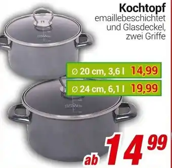 CENTERSHOP Kochtopf Ø 20 cm, 3.6 l Angebot