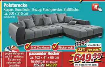Poco Polsterecke Angebot