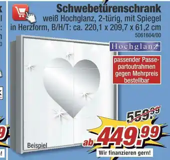 Poco Schwebetürenschrank Angebot