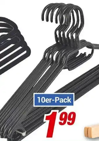 CENTERSHOP Kleiderbügel versch Ausführungen 10er-Pack Angebot