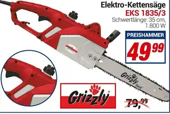 CENTERSHOP Elektro-Kettensäge EKS 1835/3 Angebot