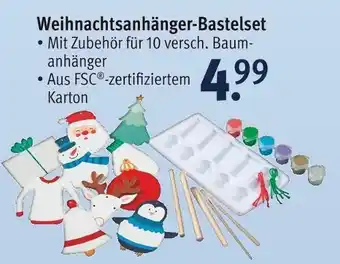 Rossmann Weihnachtsanhänger-bastelset Angebot