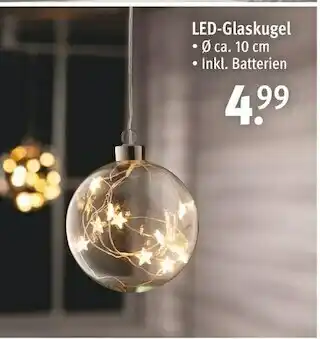 Rossmann Led-glaskugel Angebot