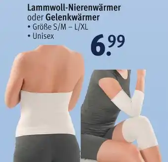 Rossmann Lammwoll-nierenwärmer oder gelenkwärmer Angebot