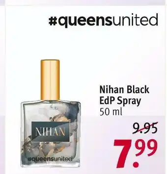 Rossmann Nihan black parfum Angebot