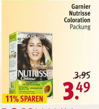 Rossmann Garnier nutrisse coloration Angebot