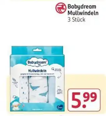 Rossmann Babydream Mullwindeln 3 Stück Angebot