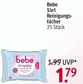 Rossmann Bebe 5in1 reinigungstücher Angebot