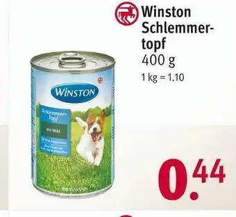 Rossmann Winston schlemmertopf Angebot