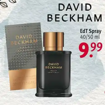 Rossmann David beckham edt spray Angebot