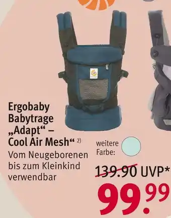 Rossmann Ergobaby babytrage „adapt“ Angebot