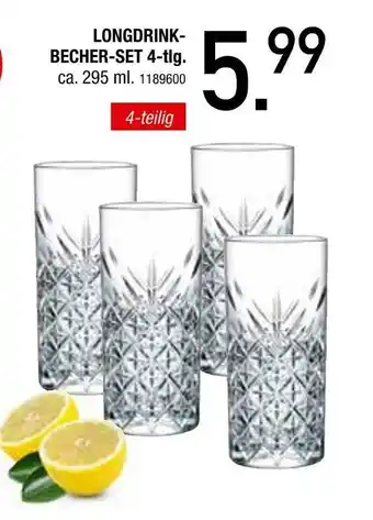 Osca Möbel Longdrink-becher-set 4-tlg. Angebot