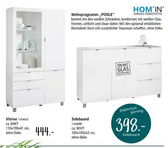 Zurbrüggen Hom'in wohnprogramm „poole“ Angebot