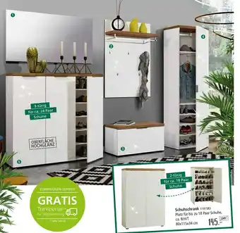 Zurbrüggen Schuhschrank Angebot