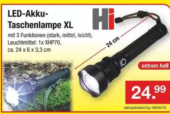 Zimmermann Led-akku-taschenlampe xl Angebot