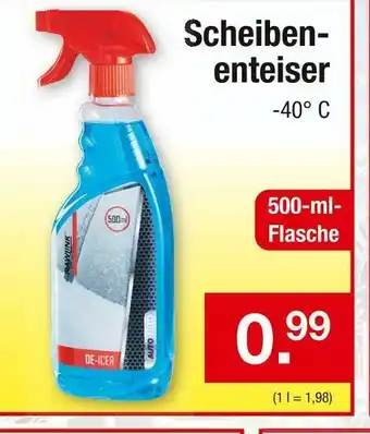 Zimmermann Scheibenenteiser Angebot