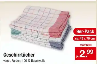 Zimmermann Geschirrtücher Angebot