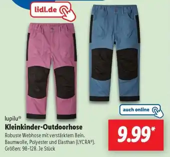 Lidl lupilu Kleinkinder-Outdoorhose Angebot