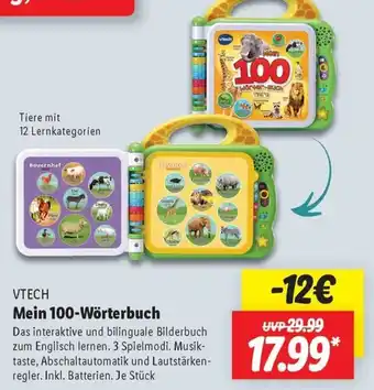 Lidl VTECH Mein 100-Wörterbuch Angebot