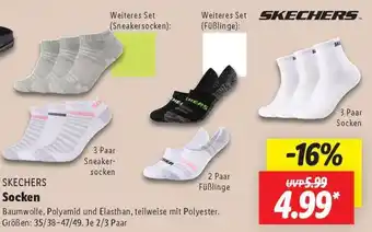 Lidl SKECHERS Socken Angebot