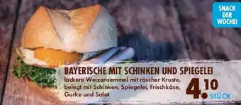 E-Center BAYERISCHE MIT SCHINKEN UND SPIEGELEI Angebot