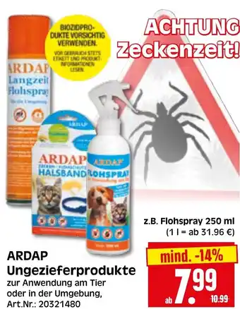 Herkules Baumarkt ARDAP Ungezieferprodukte Angebot