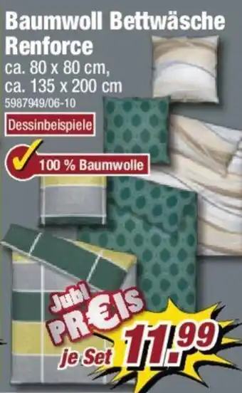 Poco Baumwoll Bettwäsche Renforce Angebot
