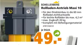 Globus Baumarkt Schellenberg Rollladen-Antrieb Maxi 10 Angebot