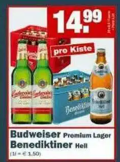 Fränky Getränke Budweiser Oder Benediktiner Angebot