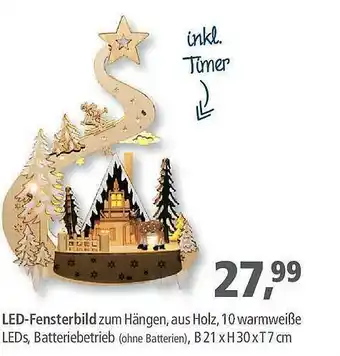 Pfennigpfeiffer Led-fensterbild Angebot