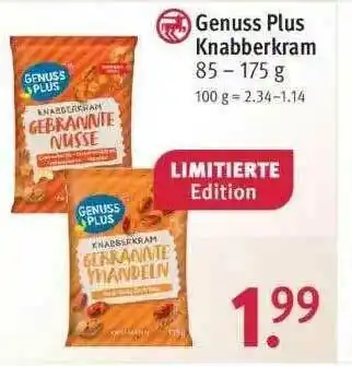 Rossmann Genuss Plus Knabberkram Angebot