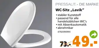 Globus Baumarkt Pressalt- Die Marke WC-Sitz ,,Lavik" Angebot