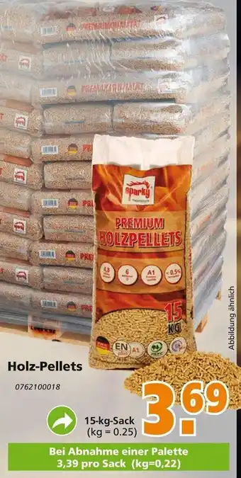 Globus Baumarkt Holz-Pellets 15-kg-Sack Angebot