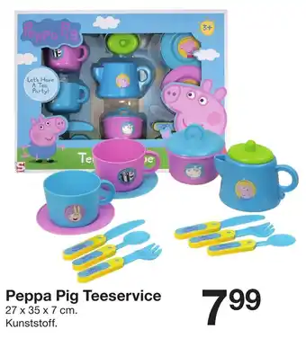 Zeeman Peppa Pig Teeservice Angebot