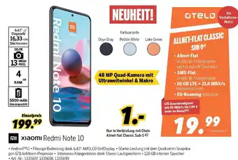 MEDIMAX Xiaomi Redmi Note 10 Angebot