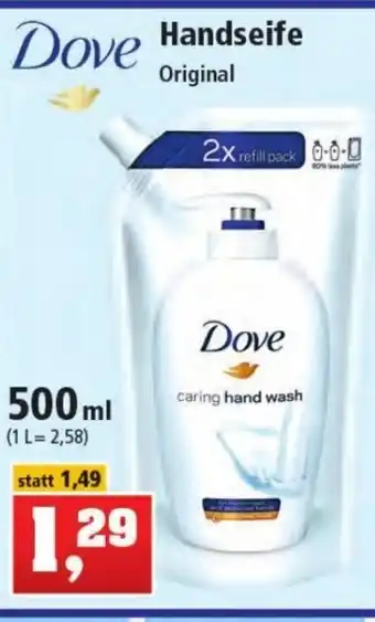 Thomas Philipps Dove Handseife Original 500ml Angebot