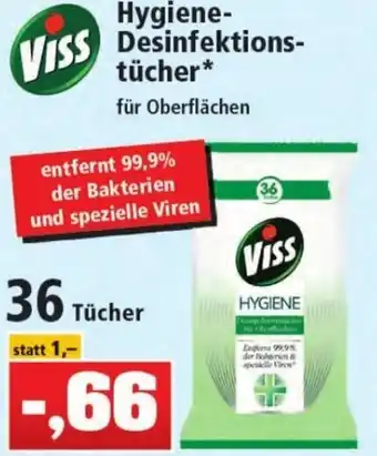 Thomas Philipps Viss Hygiene Desinfektionstücher Angebot