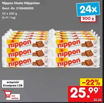 Netto Marken-Discount Nippon Hosta Häppchen 24x200g Angebot