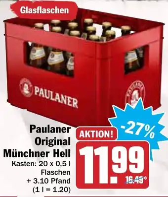 AEZ Paulaner Original Münchner Hell 20x0,5L Angebot