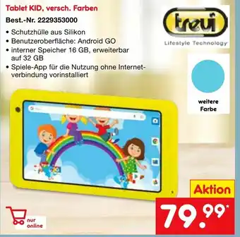 Netto Marken-Discount Tablet Kid Angebot