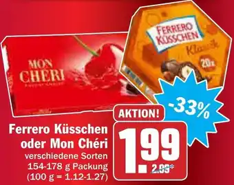 AEZ Ferrero Küsschen oder Mon Chèri 154-178g Angebot