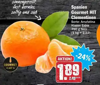 AEZ Spanien Gourmet HIT Clementinen 750g Angebot